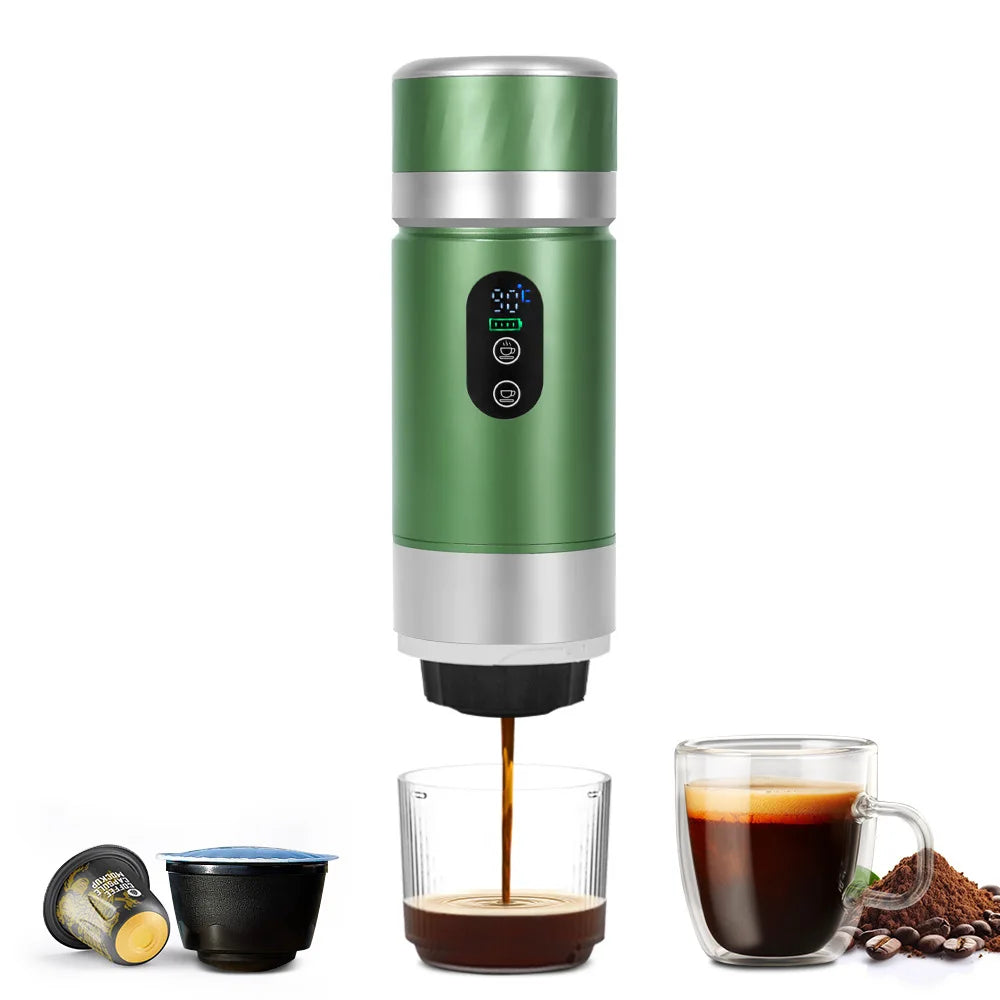 Cafetera Portátil de Espresso — Prepara Café en Cualquier Lugar