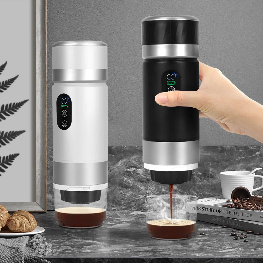 Cafetera Portátil de Espresso — Prepara Café en Cualquier Lugar
