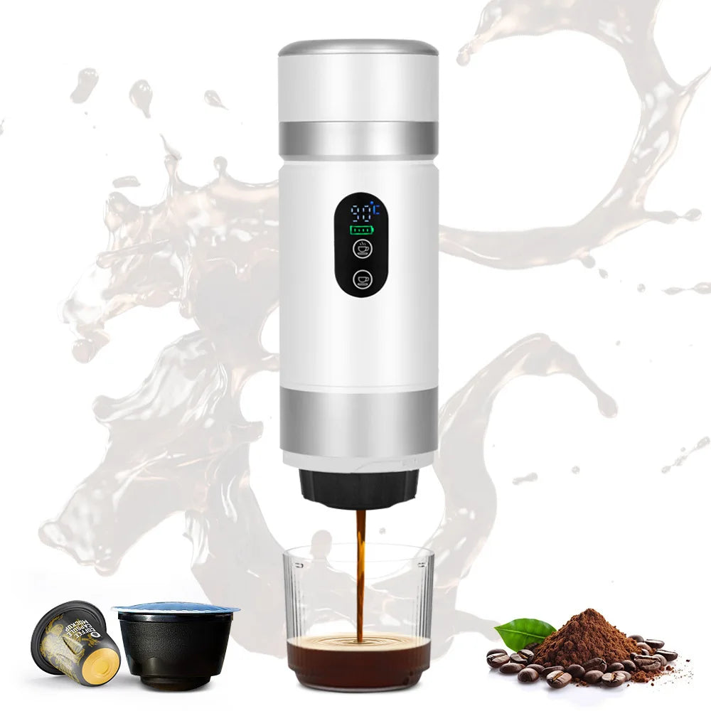 Cafetera Portátil de Espresso — Prepara Café en Cualquier Lugar
