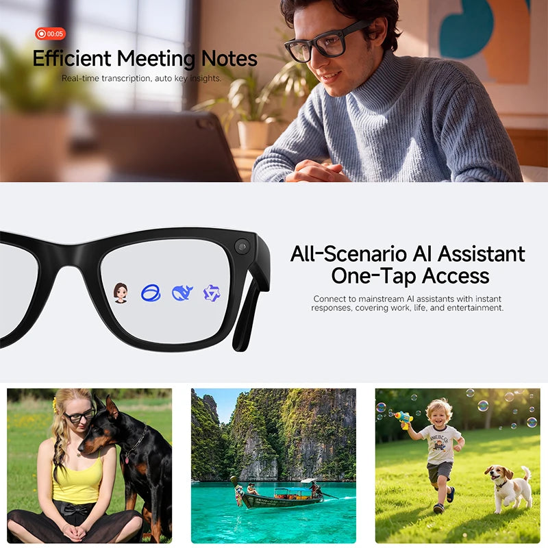 Lentes con Cámara Oculta – Vive el Momento, No lo Pierdas