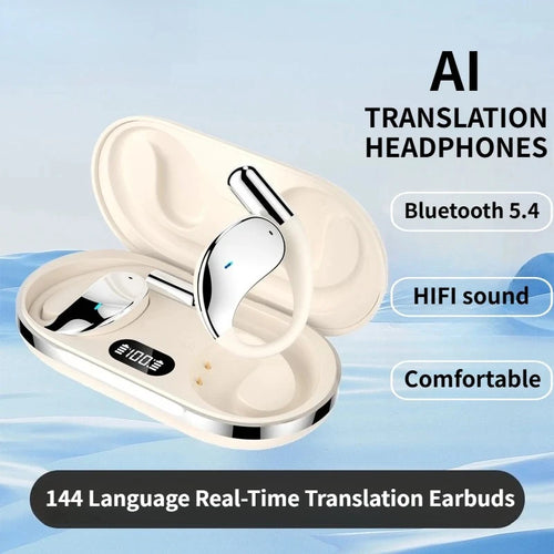 Auriculares Traductores con IA | Entiende y Responde en Otro Idioma sin Perder la Conversación