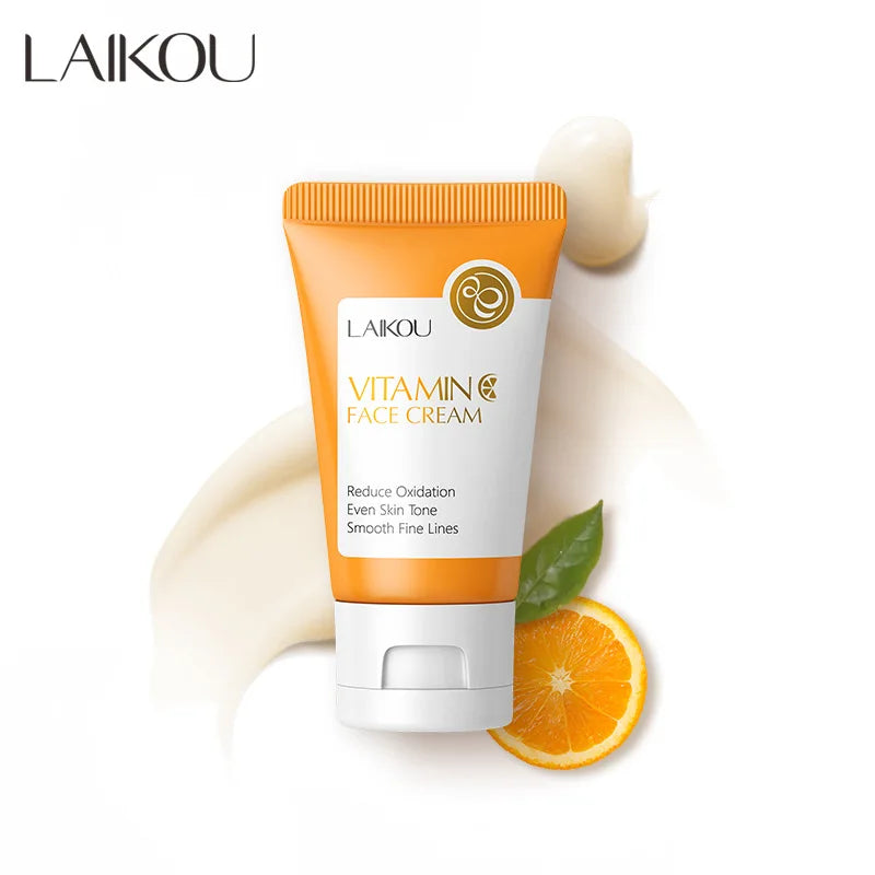 Crema Facial Vitamina C — Hidratación y Tono Uniforme con Extracto de Naranja